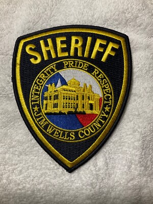 Colorful Jim Wells County Sheriff State Texas TX