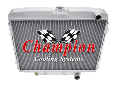 DR Champion 3 Row Radiator,16'' Fan,Shroud-1968 1969 Ford Torino Small V8 Eng