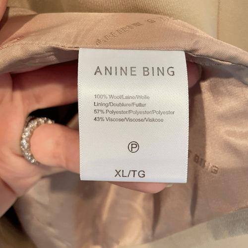 Anine Bing Quinn Blazer - Deep Sand - Bild 6 von 9
