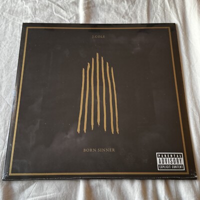 J Cole - Born Sinner Exclusive Rare HHV Edition Vinyl LP NEW NEU