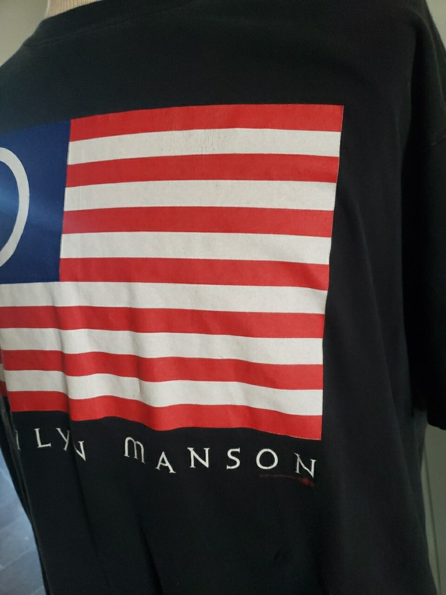 Vintage 1997 Marilyn Manson American Antichrist By Choice T Shirt