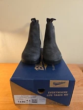 Blundstone # 1630 CLASSICS CHELSEA BOOT RUSTIC BLACK Women US 7.5 AU/UK 4.5 NEW