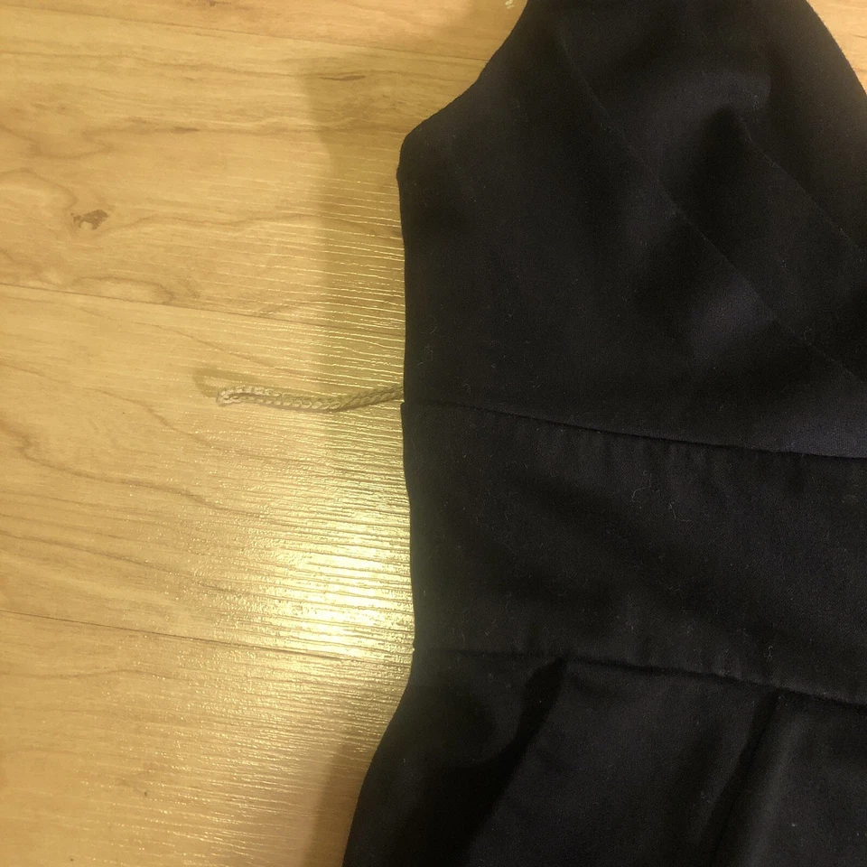 Vintage Little Black Dress City Triangles Size 5 - Image 4 of 4