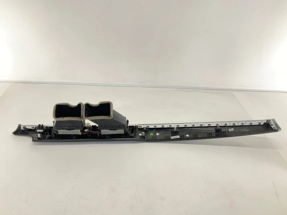 Interruptor de botón de encendido del motor BMW 528i F10 11-16 con ventilación de aire y moldura Foto 3 de 4