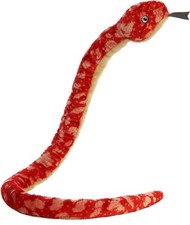 Aurora - Snake - 50" Red Corn Playful Stuffed Animal
