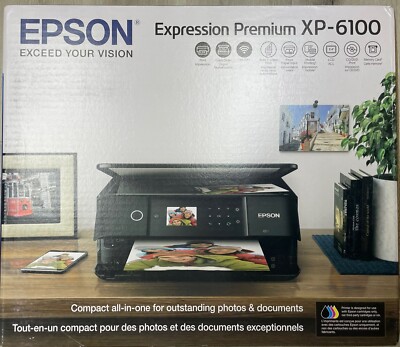 Epson Expression Premium Wireless Color Photo Printer with Scanner and CopierNEW