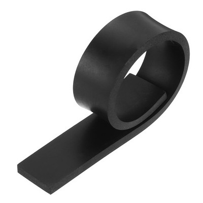 Solid Rubber Sheet 3/16'' x 1'' x 10''  for Gaskets DIY Material