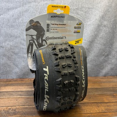 Continental TrailKing Tire 26 in X 2.40 Trail King NOS Shield Wall 26''
