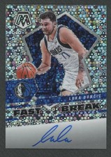 2021/22 Panini Mosaic Luka Doncic Fast Break Auto