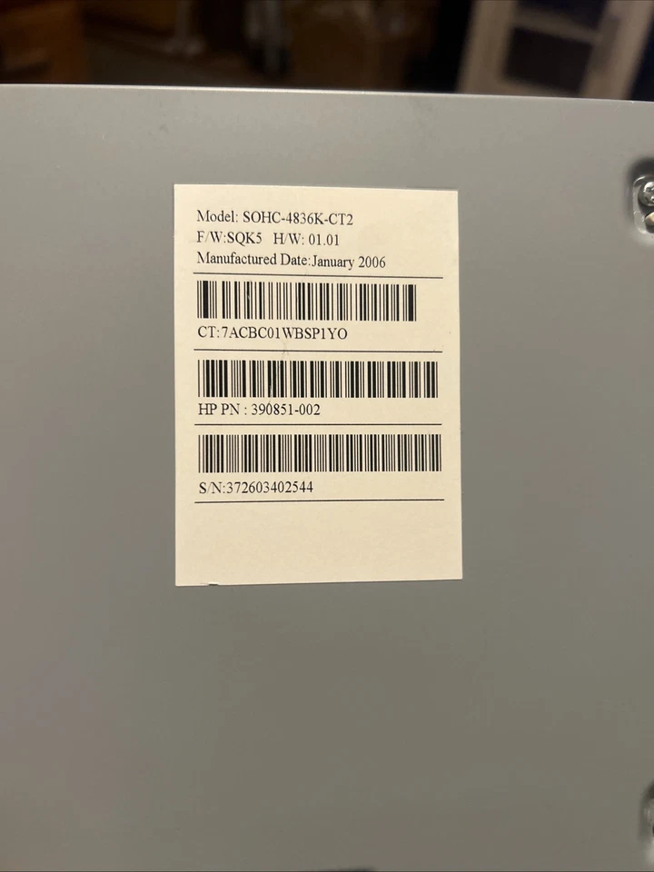 Hp Cd-RW/ DVD-rom Drive Modelsohc-4836 K - Image 3 of 4