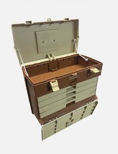 Vintage 90’s Plano 757 Tackle Box 4 Drawer Made In USA - CLEAN