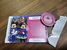 Woolworths 70 Disneyland California 2025 #36 MICKEY MOUSE / MINNIE Card & Disc