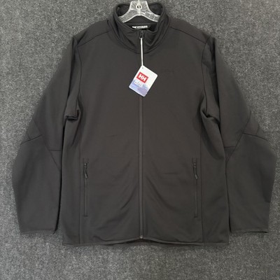 Helly Hansen Alpha Zero Fleece Jacket Men's XXL Black Full Zip
