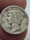 1936-P Mercury Dime 10c Circulated Condition 90% Silver US Coin