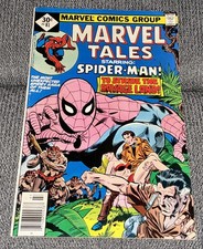 July 1977 Marvel Comic: Marvel Tales- Spider-Man #81 - To Stride The Savage Land