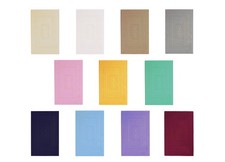 Tappetino Bagno Spugna Tinta Unita Tappeto Doccia Cotone Mod. Torino