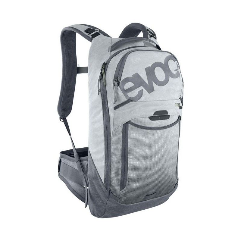 zaino trail pro 10l con paraschiena grigio EVOC Trasporto
