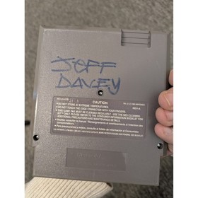 Super Bowl NES Nintendo Entertainment Cartridge Tecmo Bowl 1985 UNTESTED