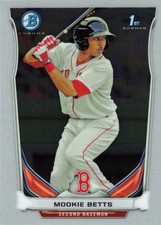 2014 Bowman Chrome Prospects Mookie Betts #BCP109 card