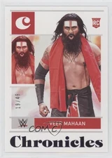 2022 Panini Chronicles WWE Purple 19/49 Veer Mahaan #89 Rookie RC ms9