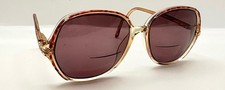 Vintage Gloria Vanderbilt 743 Tortoise Oval Sunglasses FRAMES ONLY Hong Kong