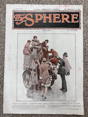 The Sphere Magazine   Strike Emergency Number   15 May 1926   General Strike