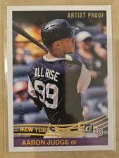 2018 Donruss Aaron Judge All Rise Variation #154 Artist Proof 06/10 SSP
