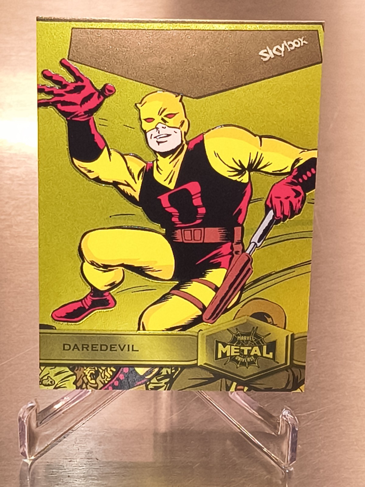 Daredevil 2021 Upper Deck Skybox Marvel Metal Universe Spider- Man #121 NM