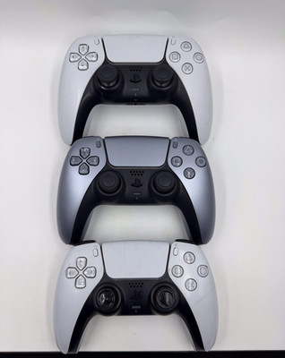 Lot of 3 Defective AS-IS Sony PlayStation 5 Controllers CFI-ZCT1W *Stick Drift*