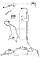 Hydraulikschlauch Lenkung Triscan 8516 11009 FüR BMW 5Er E60 Touring E61 525 530