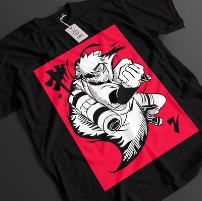 Naruto Shirt Kurama T-Shirt Uzumaki Tshirt Anime Minato Top Boruto Unisex Tee