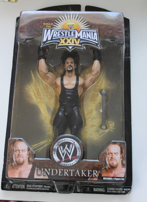 ROAD TO WRESTLEMANIA JAKKS PACIFIC UNDERTAKER FIGURE SEALED PACKAGE