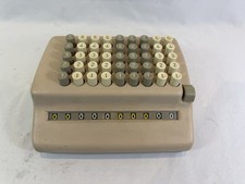 Vintage Mechanical Calculator - Bell Punch "PLUS" (Model 509/C)