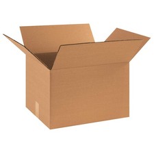 GRAINGER APPROVED 22XM33 PK 15 Shipping Box,18x14x12 in 22XM33