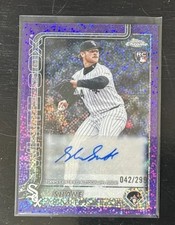 2025ToppsChromeUpdateSeries-Shane Smith#AC-SS Purple Speckle Refractor/299(AU,RC
