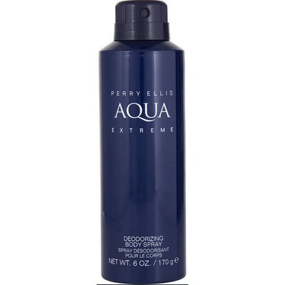 Aqua Extreme by Perry Ellis Deodorizing Body Spray for Men 6 / 6.0 oz New