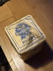 Pabst Blue Ribbon PBR Beer Coasters Shrink-Wrapped Stack Breweriana — photo 5