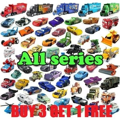 MODEL_CAR_CHINA Beaucoup de voitures Disney Pixar Lightning McQueen 1: 55 miniature voiture