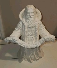 Ceramiczny bisque Stary Świat Polski Święty Mikołaj gotowy do malowania Twoich pomysłów