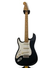 Fender Mexico Electric Guitar STD ST LH Strat Type Black System SSS Syncro Used