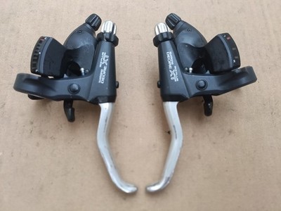 Schalter STI, Schalt-Bremshebel Shimano DEORE XT, 3 X 8 ST M 738 Trigger ,L+R