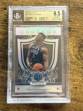 2019 Prizm Draft Picks Zion Williamson #51 BGS 9.5 Silver CRUSADE UNC CAROLINA