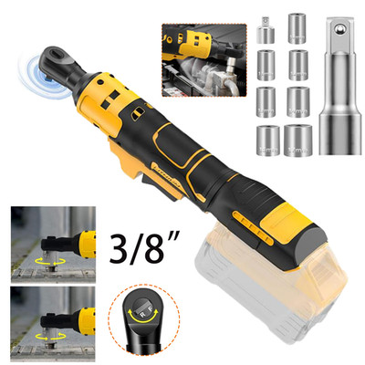 Für DEWALT 18v/20v Akku-Ratsche Ratschenschlüssel 3/8'' Elektrische Knarrenschl