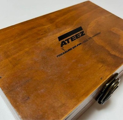 ATEEZ TREASURE Box Eighties Official Wood Non-Sale K-POP | eBay