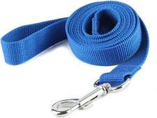 Nylon Dog Training Leash for Small Medium Dogs Durable Lightweight Easy Clip