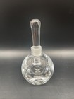 Vintage Orrefors Sweden Round Crystal Ball Perfume Bottle Stopper 1975 Signed — photo 1