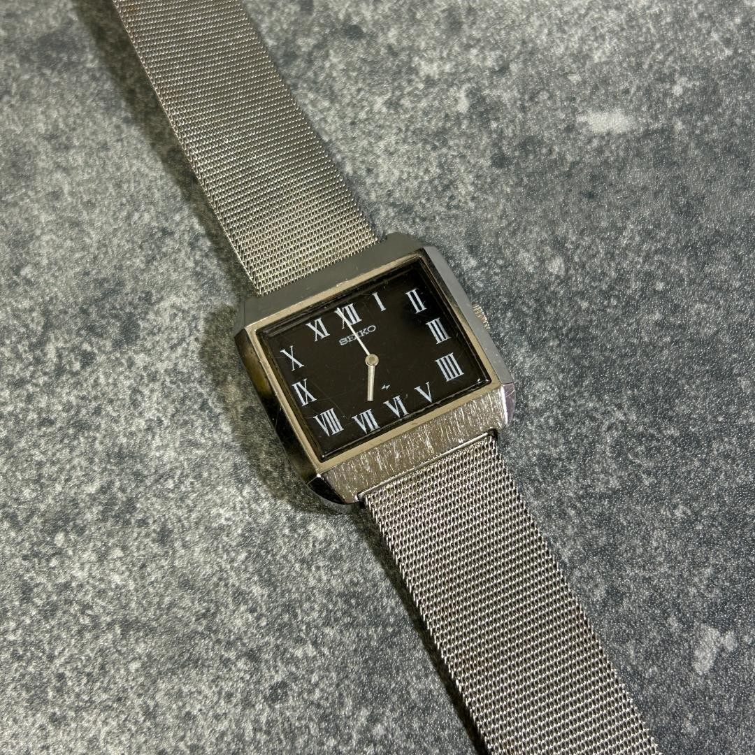 SEIKO Chariot Tank Rectangular Square Manual Wind… - image 24