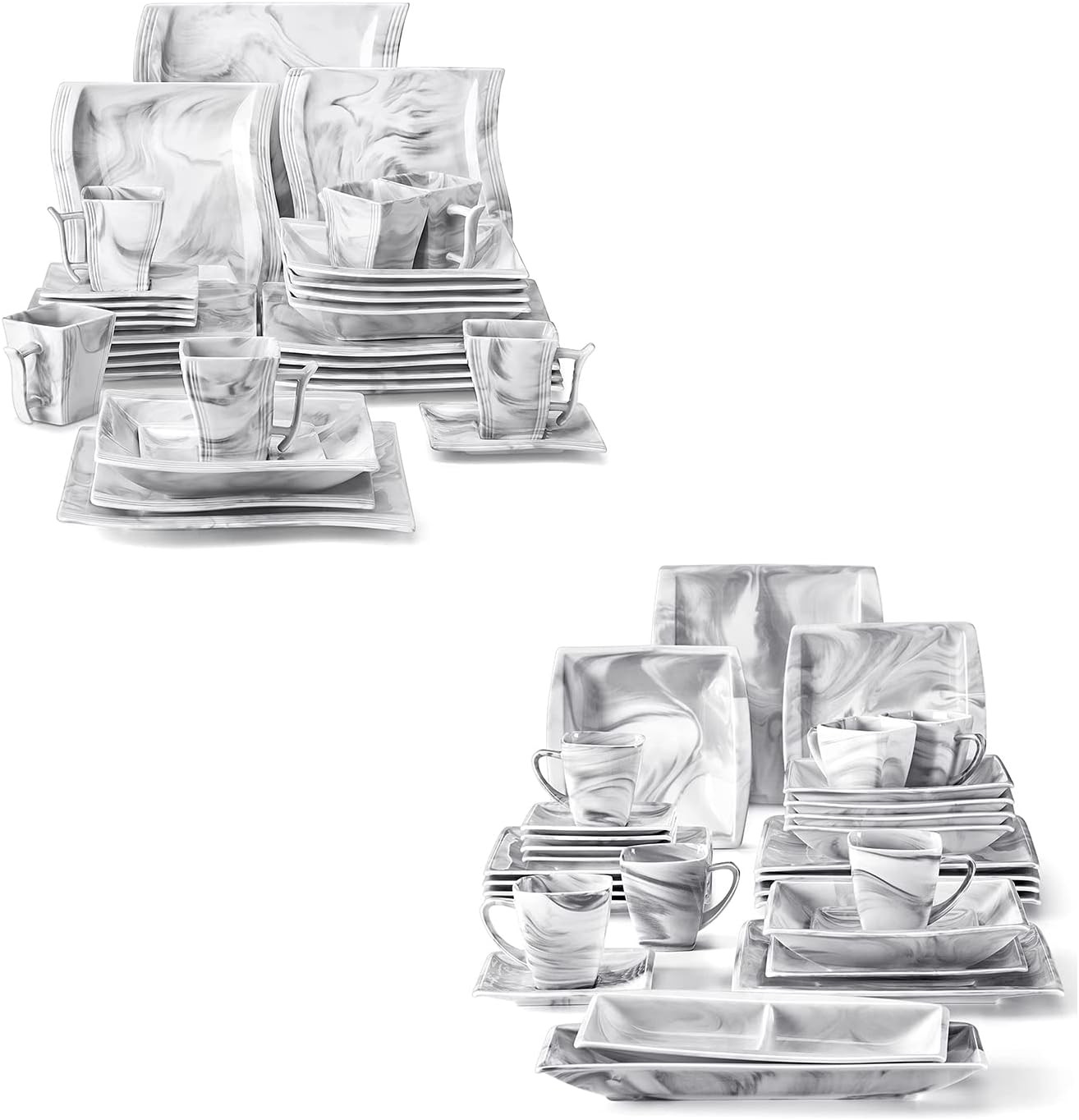 With 32-piece Porcelain Bundle