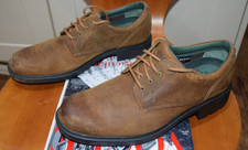 Barbour Brown ? Arksey Suede Shoes Shoe Casual Used Vintage UK SELLER
