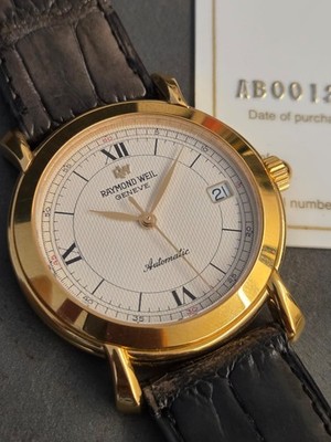 RAYMOND WEIL TRADITION SWISS ETA AUTOMATIK VERGOLDET 36MM
